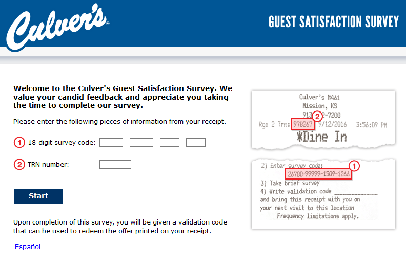 tellculvers.com survey